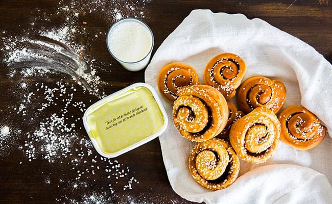 Som laktosintolerant kan du laga mat med vanligt Smör och Norrgott
