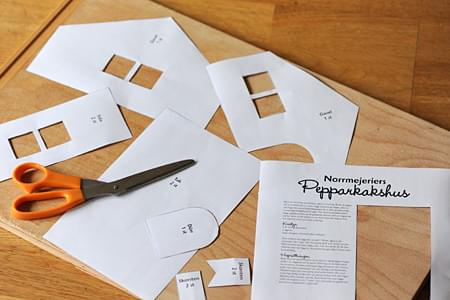 Pepparkakshusmallar