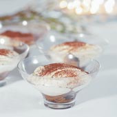 Tiramisu med vaniljgrädde