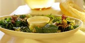 Bladsallad med chilidressing