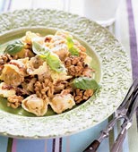 Tortellini med valnötter