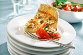 Lyxig quiche med Västerbottensost