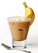 Banana ice Latte