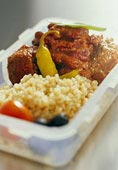 Köttbullar med röda bönor