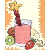 Hallonsmoothie