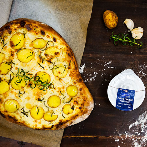 Laktosfri Pizza Bianca