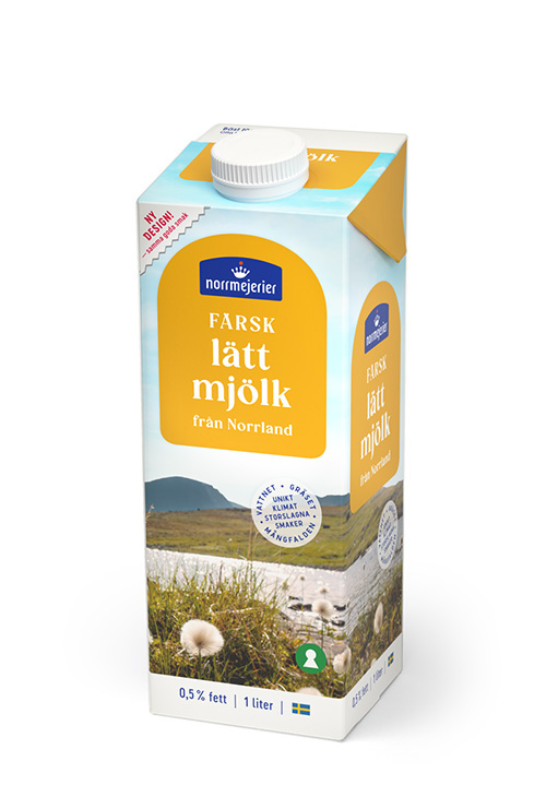 Lättmjölken 0,5% 1 liter