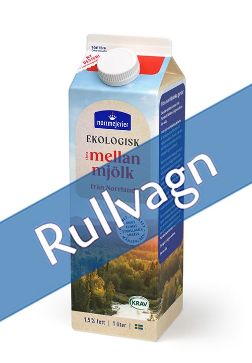 Mellanmjölken Eko 1,5% KRAV 1 liter RV