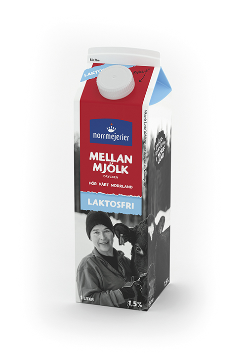 Mellanmjölkdrycken Laktosfri  1,5% 1 liter