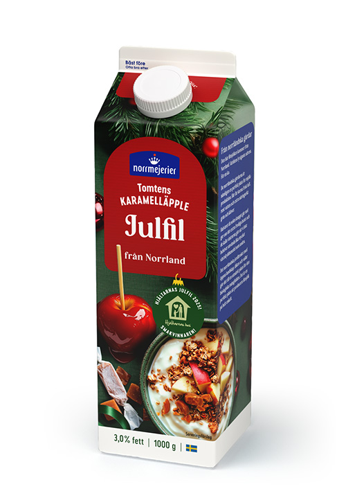 Julfil 3% Tomtens Karamelläpple 1000g
