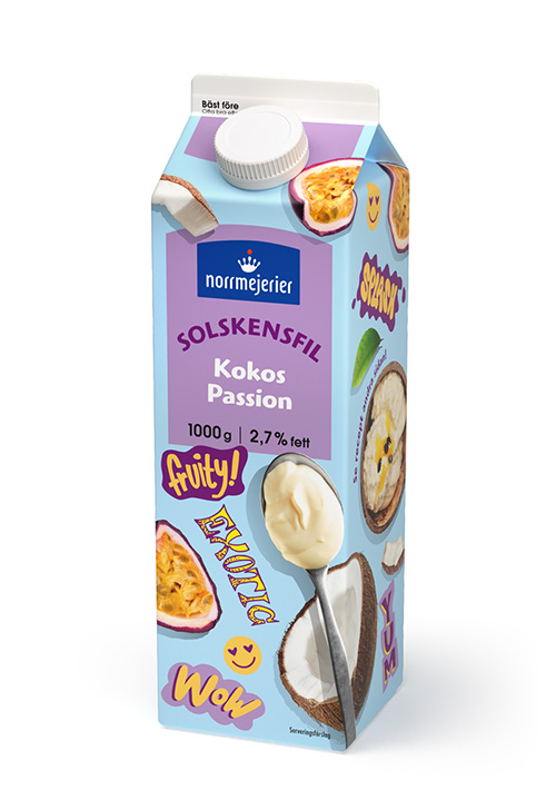 Solskensfil 2,7% Kokos/Passionsfrukt