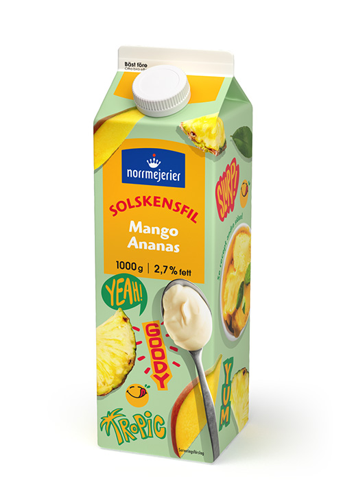Solskensfil 2,7% Mango/Ananas