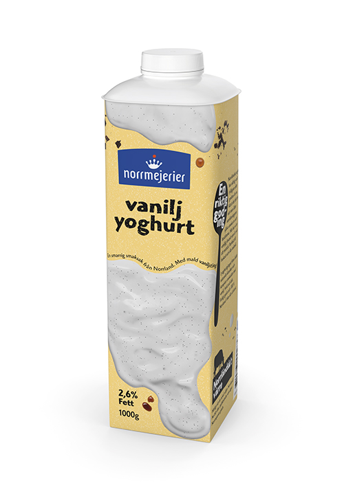 Vaniljyoghurt 2,6% 1000g