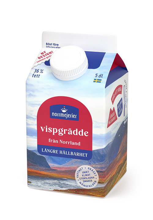 Vispgrädde 36% 5 dl ESL