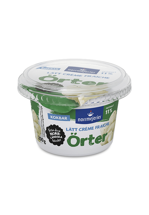 Lätt Crème Fraiche 11% Örter 200g