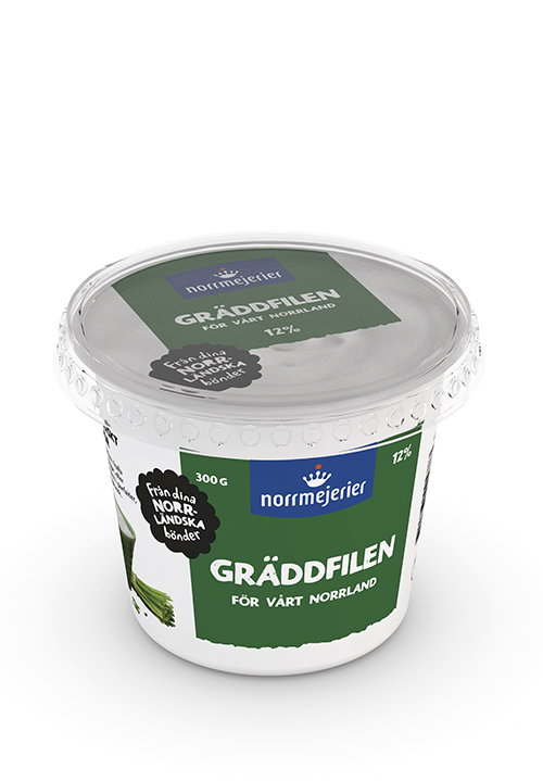 Gräddfilen 12% 300g