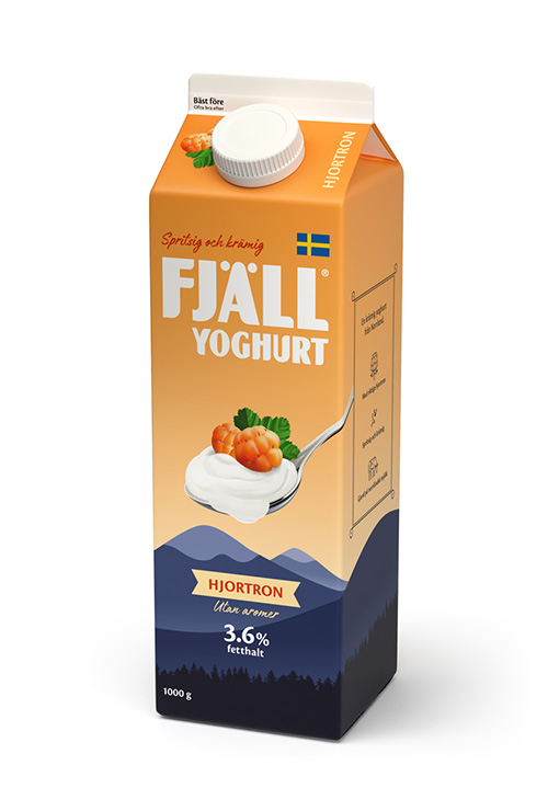 Fjällyoghurt® 3,6% Hjortron 1000g