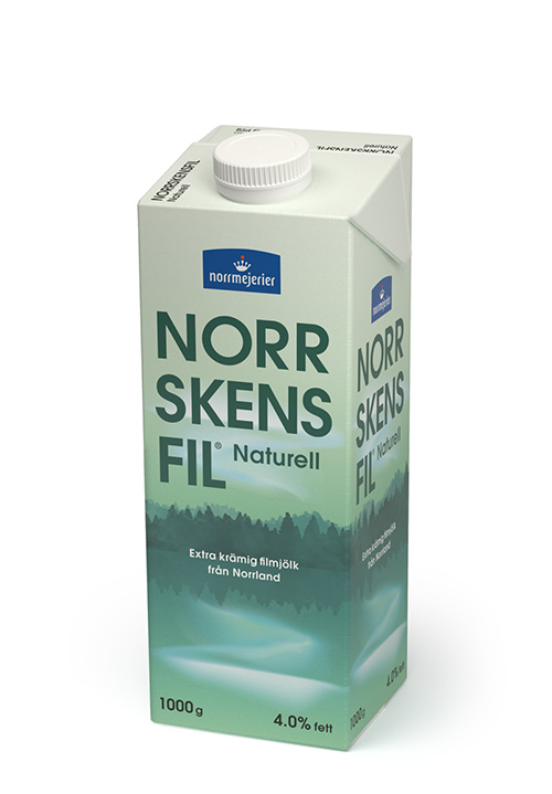 Norrskensfil 4% Naturell