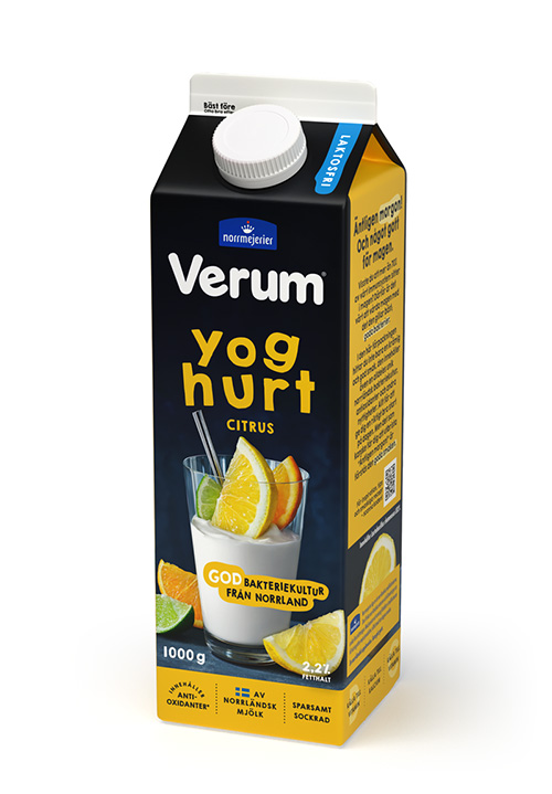 Verum® Yoghurt 2,2% Laktosfri Citrus