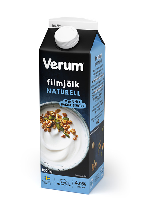 Verum® filmjölk 4% Naturell 1000g