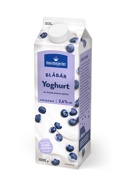 Fruktyoghurt 2,6% Blåbär