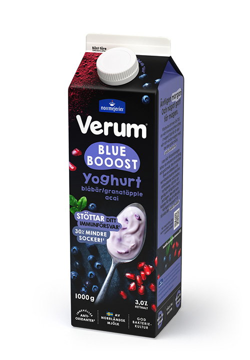 Verum Yoghurt 3% Blue Boost