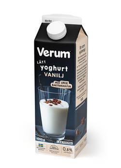 Verum® Lätt yoghurt 0,5% Laktosfri Vanilj