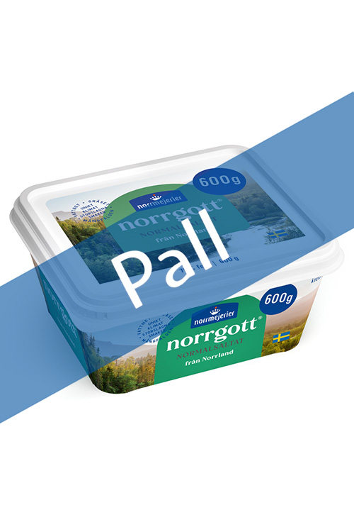 Norrgott® normalsaltat 600g Expo-pall