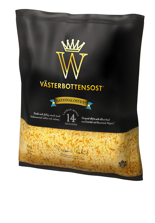 Västerbottensost® grated 500g