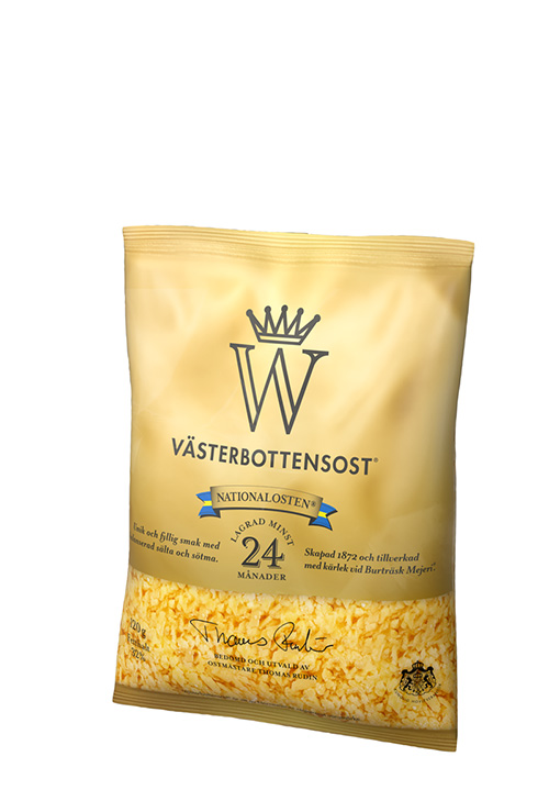 Västerbottensost® riven 24mån 120g