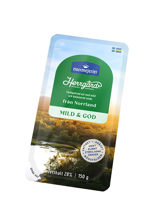 Herrgård® 28% mild skivad 150g