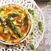 Asparagus pie